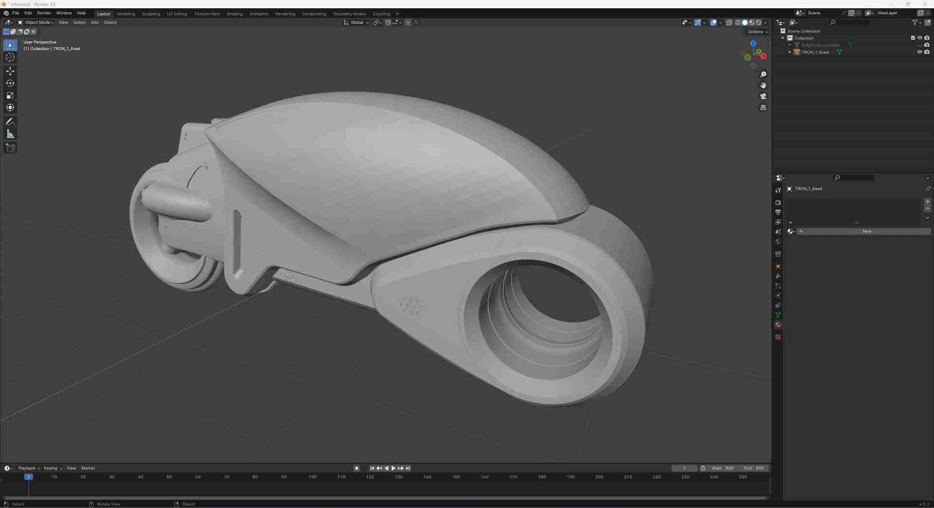 Tron lightcycle model